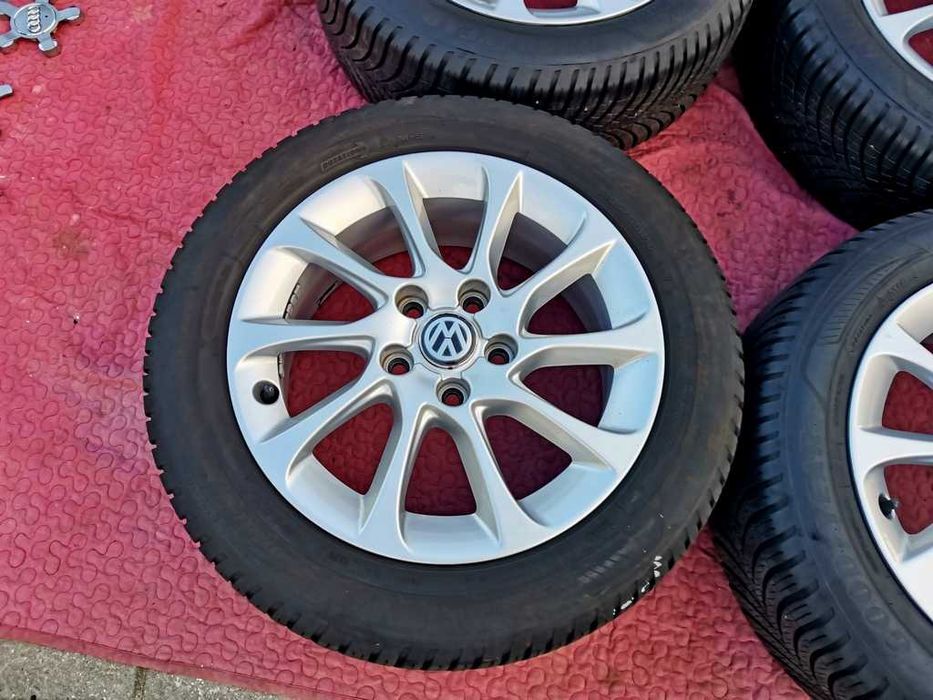 ALUFELGI 16' VW Golf Caddy Touran Passat Sharan Jetta ET46 - 5x112