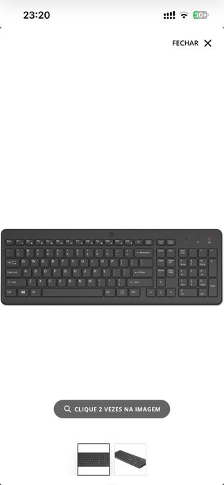 Teclado HP 220 sem fios