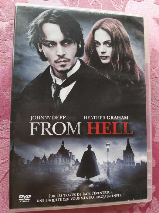 DVD Johnny Depp - A Verdadeira História de Jack, o Estripador