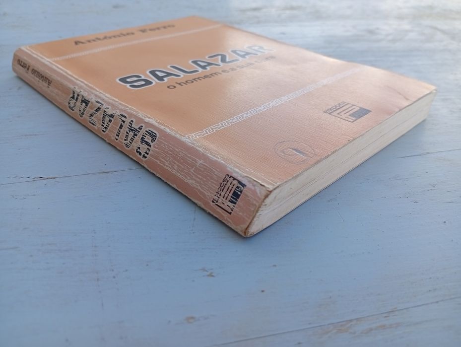 Livro "Salazar - O Homem e a sua Obra" de António Ferro (Ed. 1982)