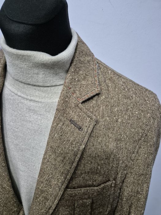 HUGO BOSS roz. 50 L blazer Premium wełna + jedwab + kaszmir