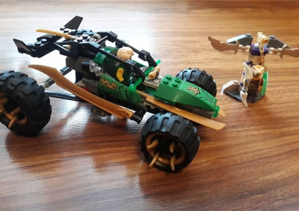 Pojazd zielonego Ninja