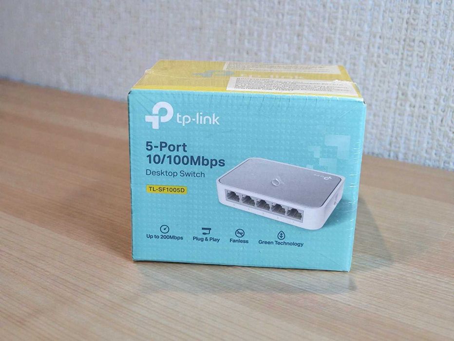 Мережевий комутатор TP-LINK TL-SF1005D (5 портів)  Switch 100Мбіт/с