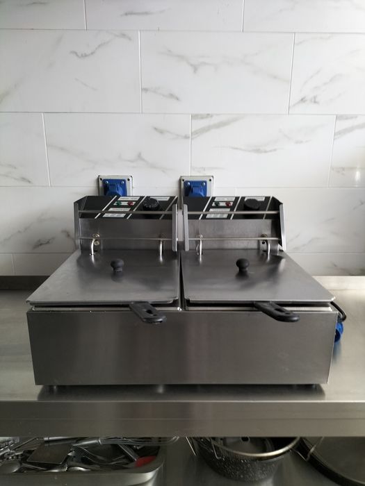 Fritadeira elétrica industrial trifásica JI