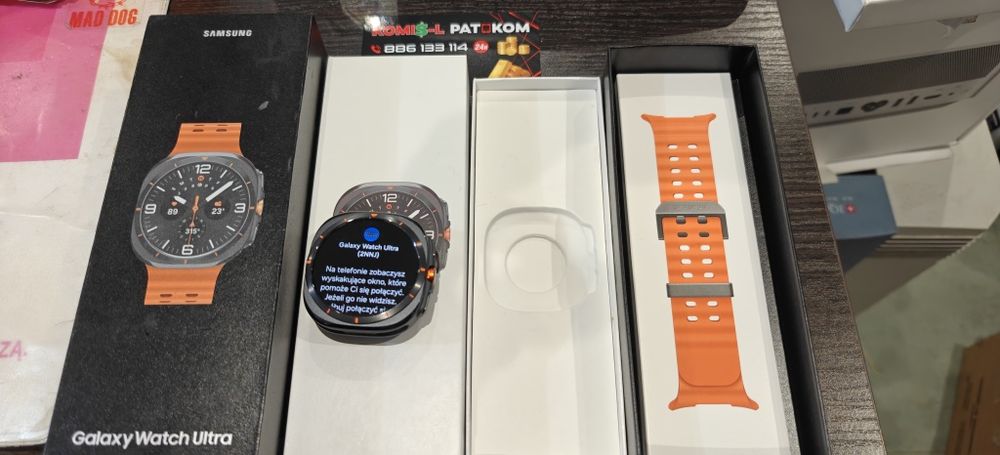 Samsung Watch Ultra 2025 SM-L705F.. Nowy gwarancjA.. PAT-KOM