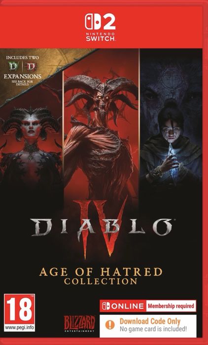 Diablo IV: Age of Hatred Collection Nowa Gra na Nintendo Switch 2