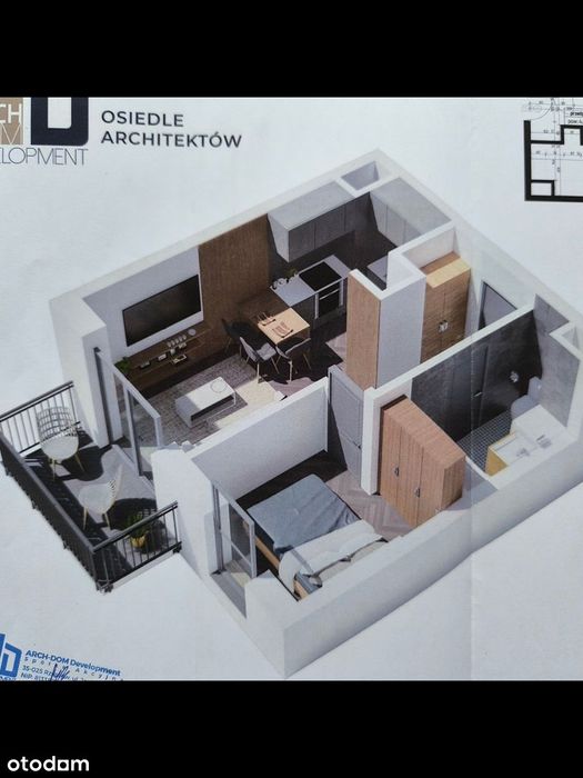 Osiedle architektów 30.42m Balkon Winda Miejsce parkingowe Nowe budown