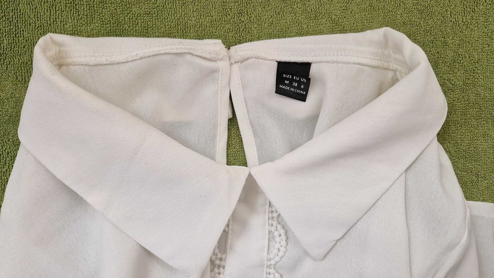 Camisa branca, senhora, tamanho M