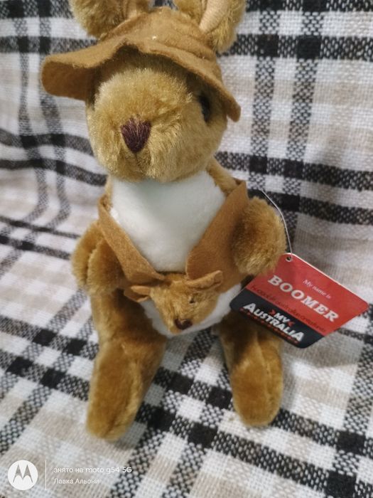 Колекційна м'яка іграшка Кенгуру Boomer — Оригінал з Австра