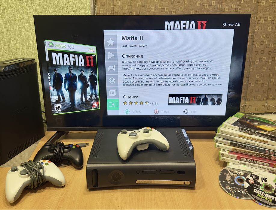 XBOX 360 Fat/Elite/Jasper Freeboot | Комплект на вибір | Увімкнув та грай | 60+ігор | | LT 3.0