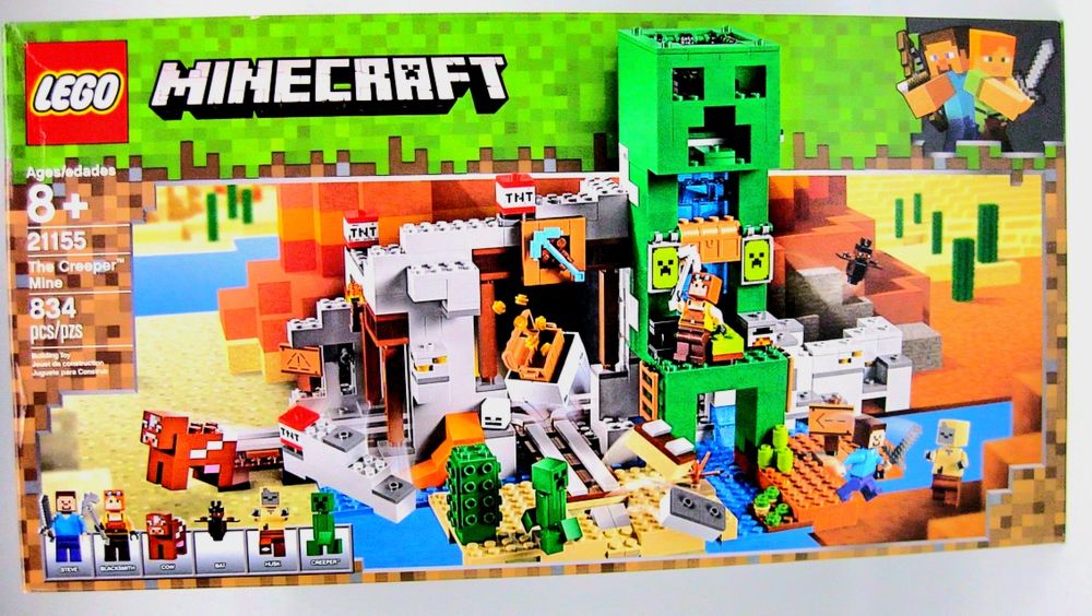 !!Lego «Minecraft» зібране!! Чудова якість
