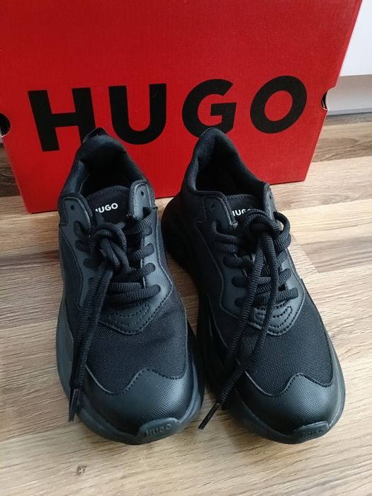 Buty sneakersy r.38 czarne Hugo Boss Hugo