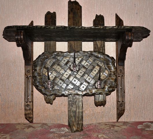 Вешалка настенная "под старину"