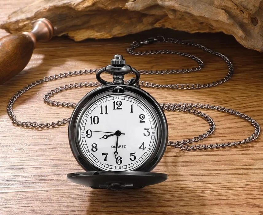 Relógio de bolso Designs Âncora  Black