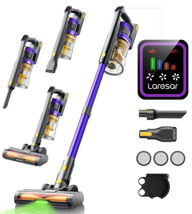 Laresar X11  odkurzacz, 550 W/75k Pa, alternatywa Dyson Gratis Dostawa