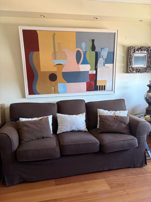 Sofa tres lugares cama