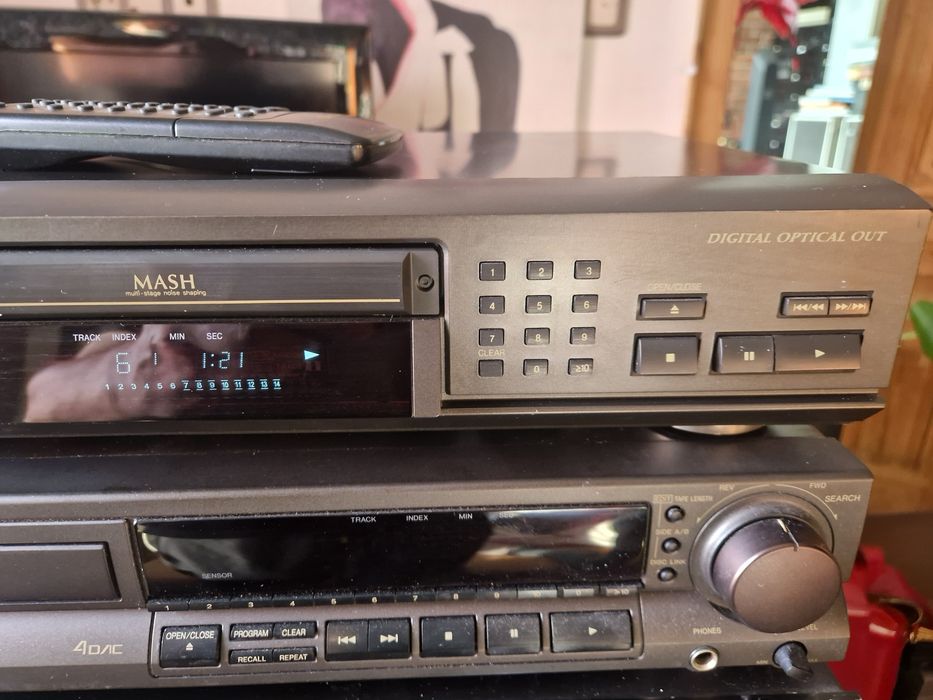 Odtwarzacz CD Technics SLPG4 ,pilot, optical