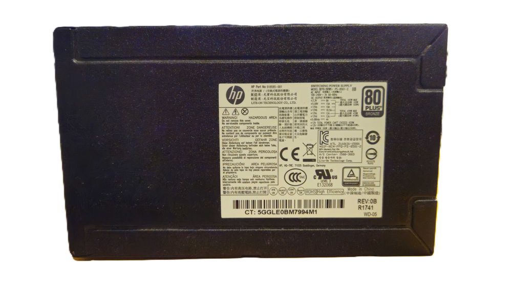 Fonte de Alimentação 500W HP PS-8501-2 Bronze