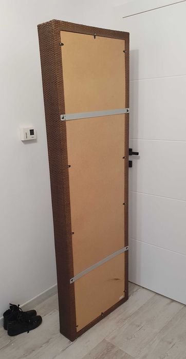 Lustro Ikea Melbu  ratan  190X60