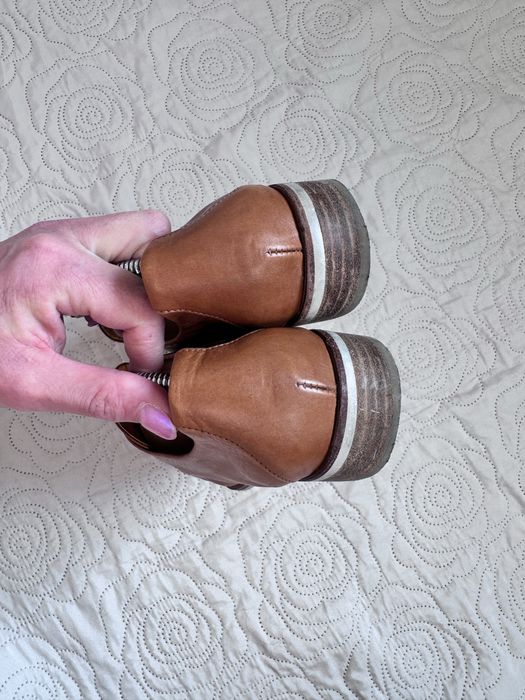 Everybody by Bz. Moda 40 mokasyny skóra naturalna camel