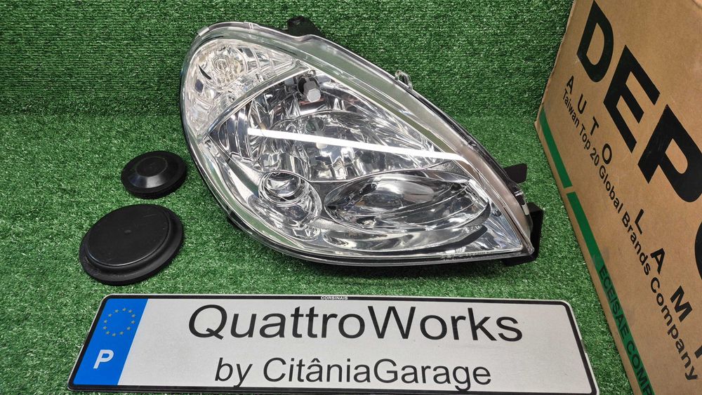 CITROEN XSARA 04.97-12.15-ÓTICA/FAROL DIR. NOVO DEPO 552.1114R.LD.EM