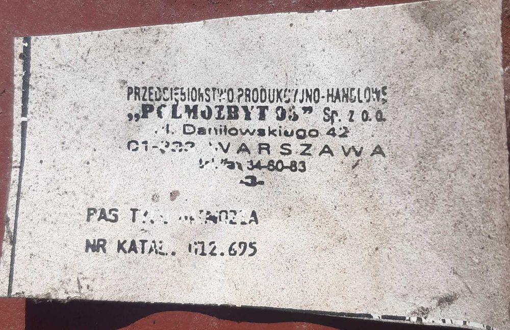 Pas 125p nowy oryginalny