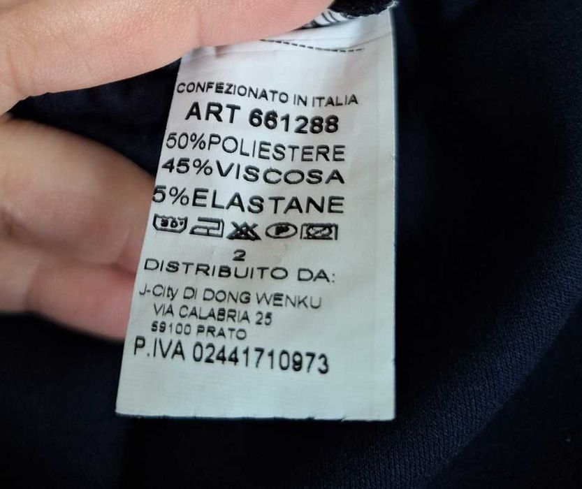 Spodnie dresowe punto Made in Italy nowe rozmiar 48/50