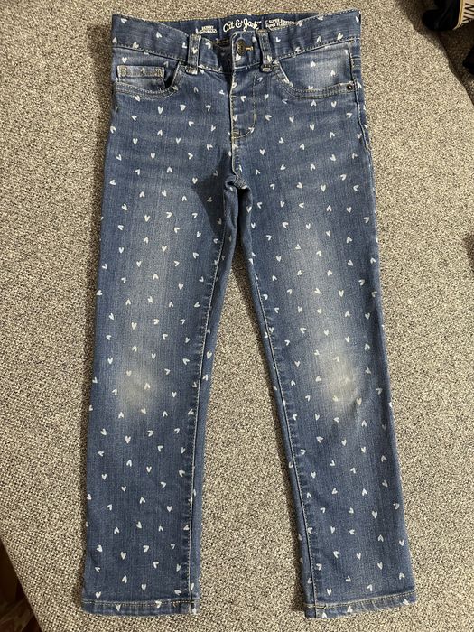 Джинси на дівчинку 5-6 років. 110-116 см