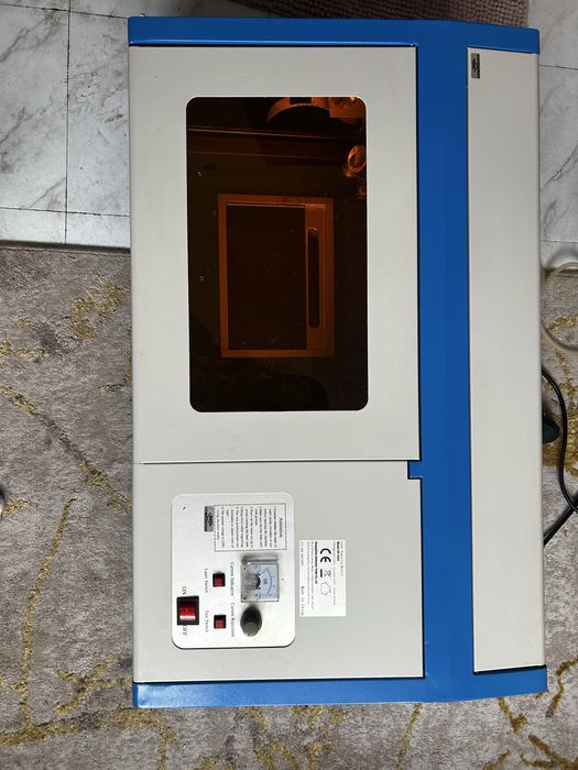 Laser CO2 KH-3020 – grawerka / ploter laserowy ~50W, sprawna