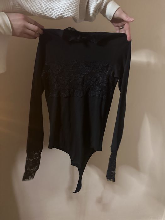 елегантне чорне боді