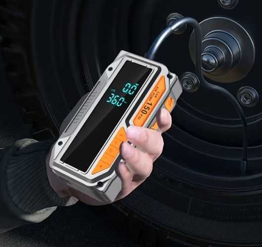 Пуско зарядное устройство авто бустер+компресор 10в1 JKUOO JS28 3500A