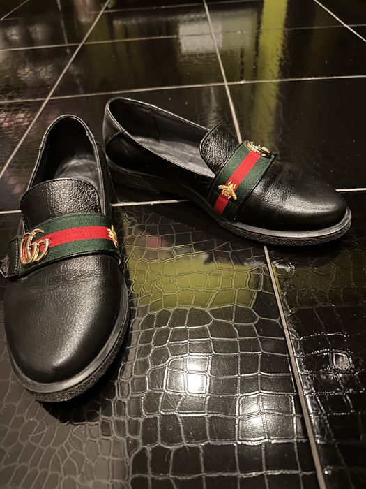 Лофери gucci р 39 натуральна шкіра