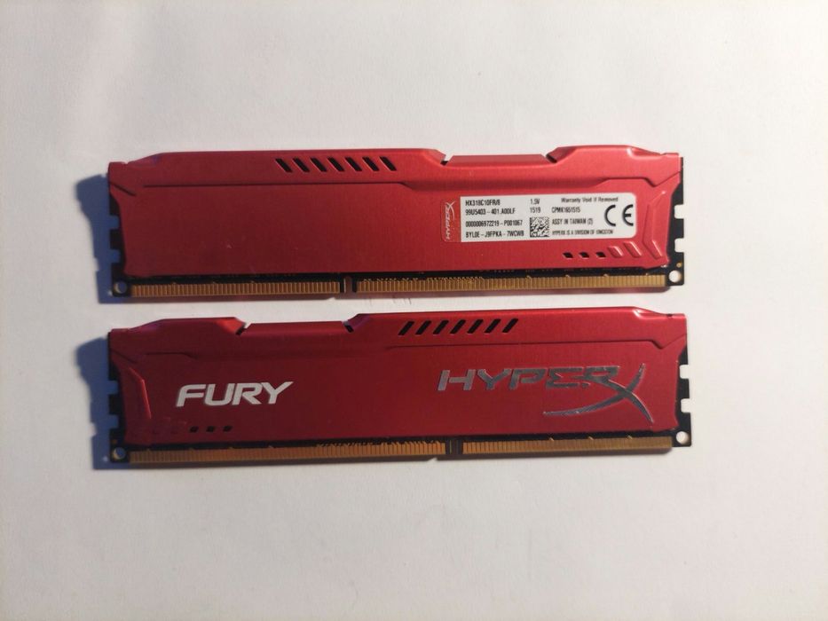 Ddr3 8gb 1866 HyperX pc3-14900 оперативна памʼять одна планка 8гб