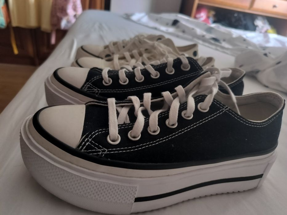 Tênis plataforma converse