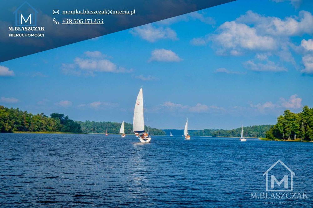 Działki od 3000m z linią jezioro Karw Mrągowo Mazury