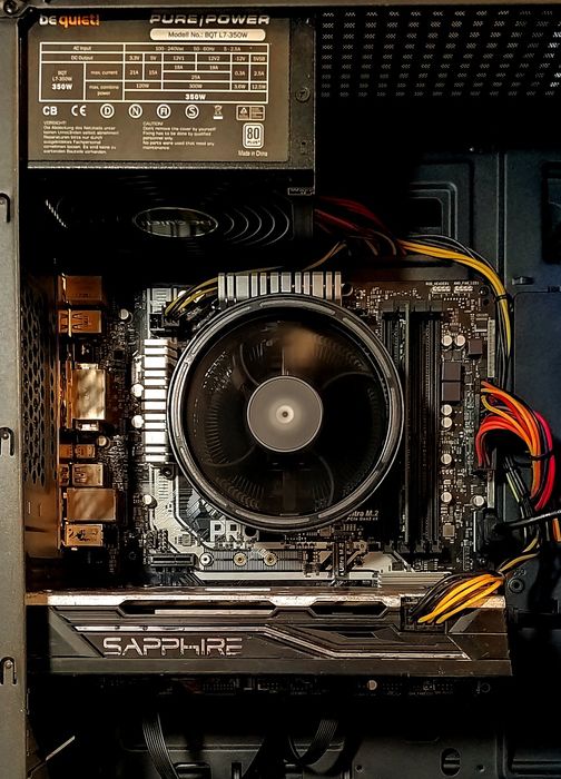 ПК RX570 8gb+ Ryzen 3 3100+ 8/16Gb DDR4 3200mhz ігровий компьютер AM4