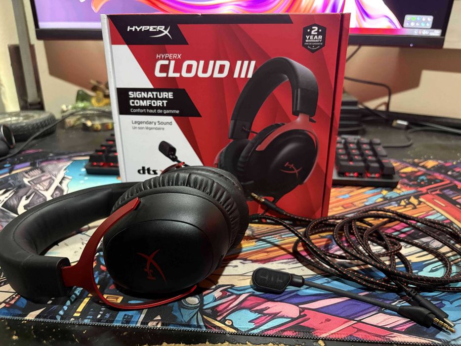 Headset HyperX Cloud III DTS