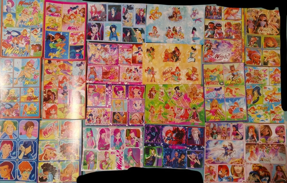 Winx наклейки,мх, Братц та власний дизайн на замовлення