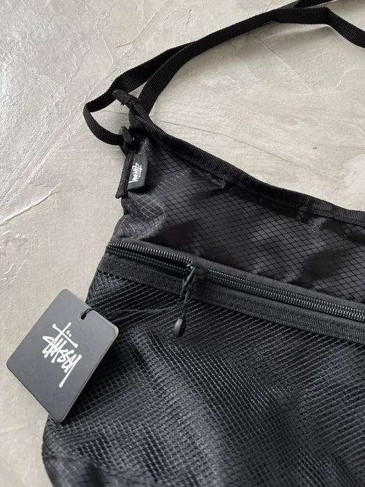 Месенджер сумка через плече Stussy Чорний