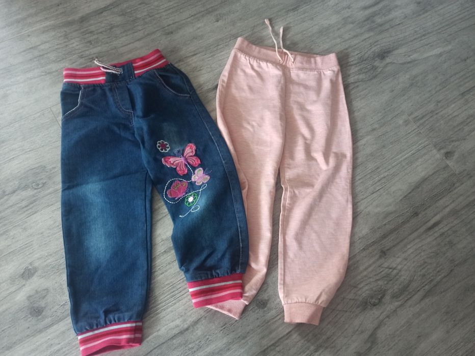 Ubrania dla dziewczynki 110