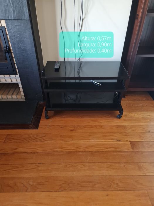 Mesa suporte televisão