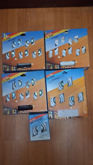 Lote lâmpadas Halogéneo 12V (19 unidades)