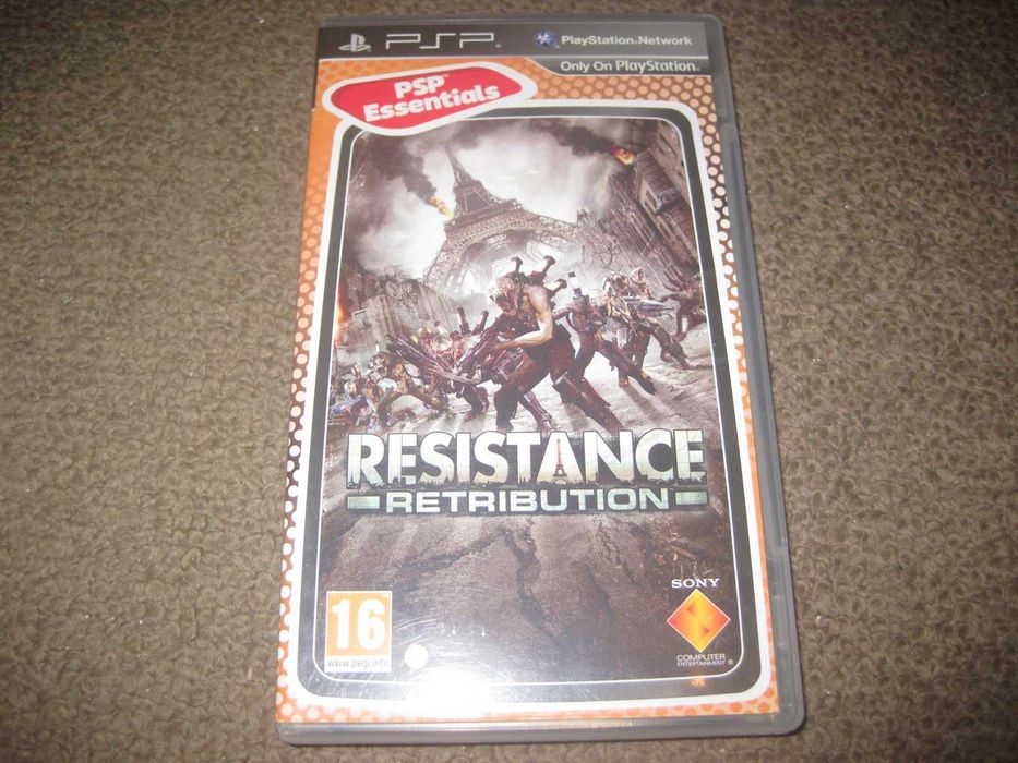 Jogo para a PSP "Resistance: Retribution" Completo!