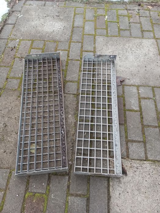 Stopnie pomostowe z kraty VEMA