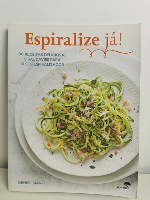 Espiralizador de legumes e fruta (oferta de livro)