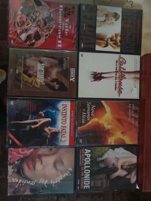 Varios Dvds eróticos