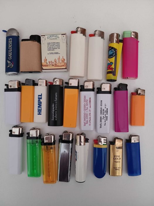 Isqueiros para colecção