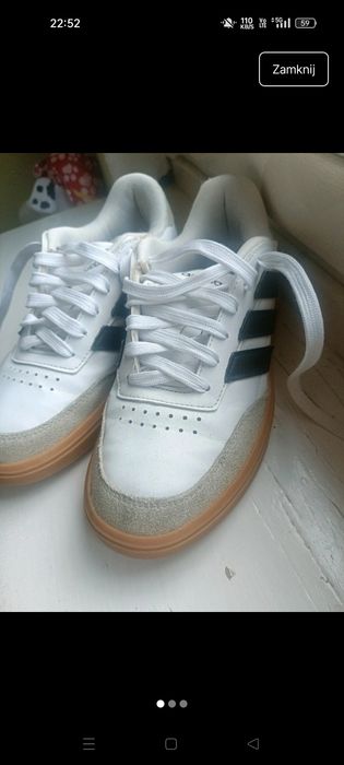 Sneakersy adidasy damskie courtblock 37/⅓