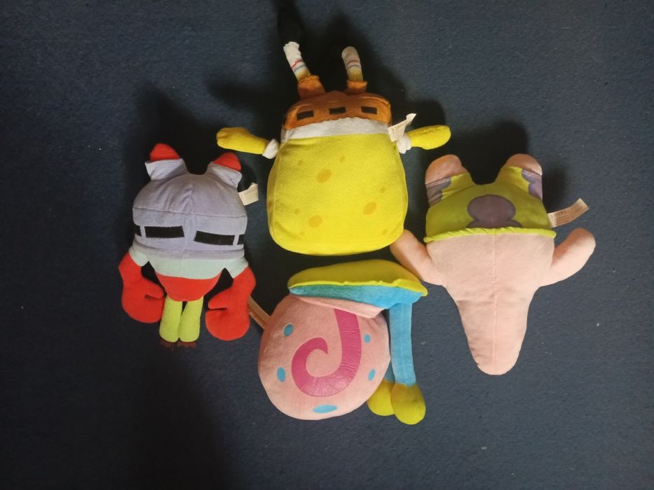 SpongeBob maskotki Eugeniusz gacuś patryk