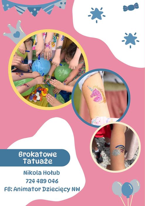 Animator dla dzieci, animacje wesele urodziny andrzejki zabawa Mikołaj